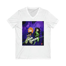 Load image into Gallery viewer, Kim x Shego Graphic V-Neck Tee (Unisex)

