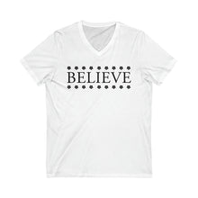 Load image into Gallery viewer, Believe V-Neck Tee | Unisex
