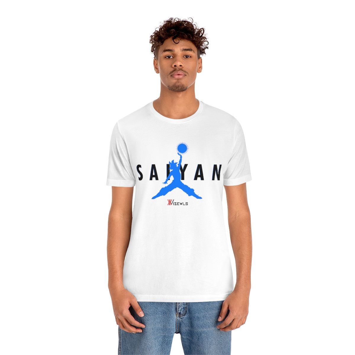 Saiyan Blue Jumpman T-Shirt | Unisex – Hashtag Vizewls