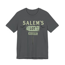 Load image into Gallery viewer, Salem’s Lot Resident – Horror Fan Graphic Tee (Unisex) Asphalt
