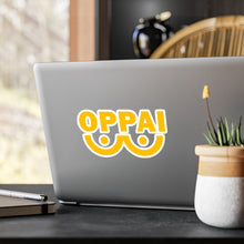 Load image into Gallery viewer, OPPAI Funny Vinyl Decals - Cute Wall Stickers 8&quot; x 10&quot; Kiss-Cut Satin
