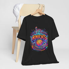 Load image into Gallery viewer, New York Knicks Neon Basketball T-Shirt