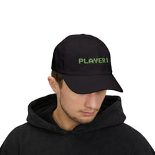 Load image into Gallery viewer, Player 1 – Gamer Mode Dad Cap (Unisex)