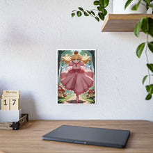 Load image into Gallery viewer, Princess Peach Running in Forest – Fantasy Poster Print