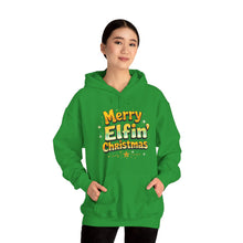 Load image into Gallery viewer, Merry Elfin Christmas – Funny Holiday Hoodie (Unisex)