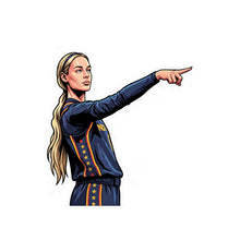 Load image into Gallery viewer, Sophie Pointers Finger Meme Die-Cut Vinyl Sticker