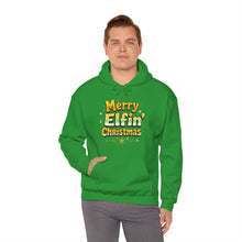 Load image into Gallery viewer, Merry Elfin Christmas – Funny Holiday Hoodie (Unisex)