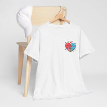 Load image into Gallery viewer, Puzzled Heart - Valentines Day Graphic Tee (Unisex)
