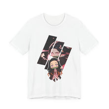 Load image into Gallery viewer, Nezuko Kamado Chibi Demon Slayer Graphic Tee White