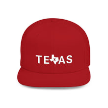 Load image into Gallery viewer, Lone Star Legacy - Texas Snapback Hat One size Red
