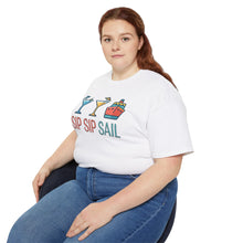 Load image into Gallery viewer, Sip Sip Sail - Trip Graphic Tee (Unisex)
