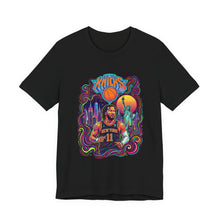 Load image into Gallery viewer, Jalen Brunson Retro Psychedelic Basketball Tee Black
