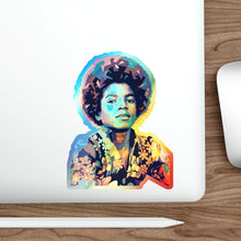 Load image into Gallery viewer, Young Michael Jackson Holographic Die-Cut Sticker