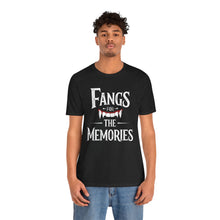 Load image into Gallery viewer, Fangs For The Memories – Vampire Tee (Unisex)
