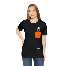 Load image into Gallery viewer, Goku Spirit Bomb - Pocket Design T-Shirt | Unisex