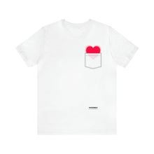 Load image into Gallery viewer, Heart Pulse | Pocket Design T-Shirt