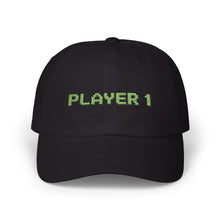 Load image into Gallery viewer, Player 1 – Gamer Mode Dad Cap (Unisex) Black One size