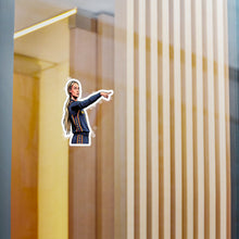 Load image into Gallery viewer, Sophie Pointers Finger Meme Die-Cut Vinyl Sticker