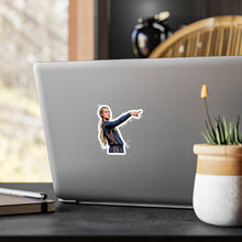 Load image into Gallery viewer, Sophie Pointers Finger Meme Die-Cut Vinyl Sticker