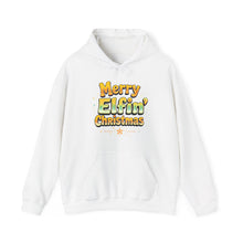 Load image into Gallery viewer, Merry Elfin Christmas – Funny Holiday Hoodie (Unisex) White