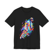 Load image into Gallery viewer, Michael Jackson Smooth Criminal Lean – Abstract Unisex Graphic Tee Black