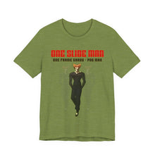 Load image into Gallery viewer, One Slide Man Garou – Anime Humor Graphic Tee (Unisex) Heather Green
