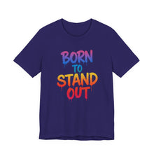 Load image into Gallery viewer, Born To Stand Out - Graphic Tee (Unisex) Team Navy
