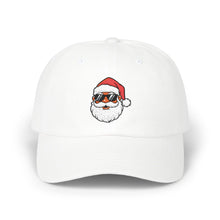 Load image into Gallery viewer, Santa Claus Dad Hat – Festive Holiday Embroidered Cap White One size