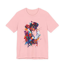 Load image into Gallery viewer, Michael Jackson Style Abstract Graphic Tee (Unisex) Pink