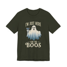 Load image into Gallery viewer, I&#39;m Just Here For The Boos - Tee (Unisex) Dark Olive
