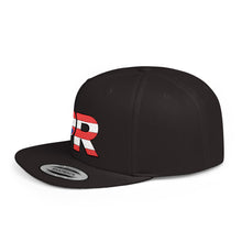 Load image into Gallery viewer, Snapback Hat - PR Puerto Rico Flag Flat Bill Snapback

