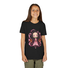 Load image into Gallery viewer, Chibi Nezuko Kamado – Cute Anime Youth Graphic Tee