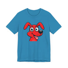 Load image into Gallery viewer, Woofy Red Puppy Unisex Tee
