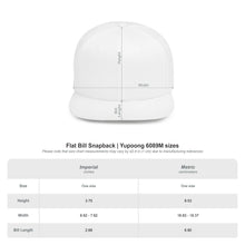 Load image into Gallery viewer, HIM 6 Panel Snapback Hat
