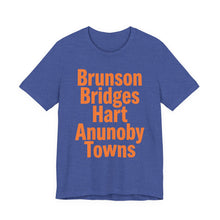 Load image into Gallery viewer, 2025-2026 Knicks Graphic Tee (Unisex) Heather True Royal