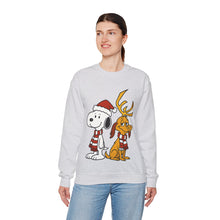 Load image into Gallery viewer, Snoopy x Max – Cute Christmas Crossover Sweatshirt