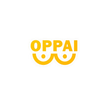 Load image into Gallery viewer, OPPAI Funny Vinyl Decals - Cute Wall Stickers 4&quot; x 6&quot; Kiss-Cut Satin
