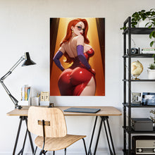 Load image into Gallery viewer, Jessica Rabbit Anime Poster Art
