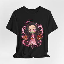 Load image into Gallery viewer, Nezuko Chibi Anime Tee – Cute Demon Slayer Shirt for Fans (4XL)