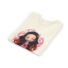 Load image into Gallery viewer, Chibi Nezuko Kamado – Cute Anime Youth Graphic Tee