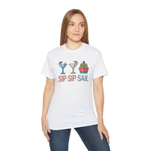 Load image into Gallery viewer, Sip Sip Sail - Trip Graphic Tee (Unisex)