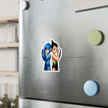 Load image into Gallery viewer, Mega Man x Astro Boy Die-Cut Vinyl Sticker
