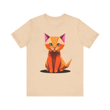 Load image into Gallery viewer, Origami Orange Cat Tee (Unisex)
