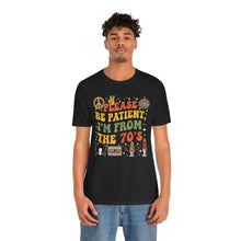 Load image into Gallery viewer, Please Be Patient, I’m From the 70s – Retro Humor Tee
