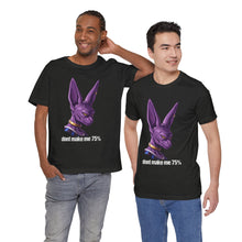 Load image into Gallery viewer, Don’t Make Me 75 Percent Beerus Unisex Graphic Tee