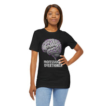 Load image into Gallery viewer, Professional Overthinker – Funny Relatable Graphic Tee (Unisex)