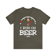 Load image into Gallery viewer, I Run On Beer T-Shirt