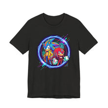 Load image into Gallery viewer, Sonic &amp; Knuckles Graphic Tee | Speed Meets Strength Unisex Shirt