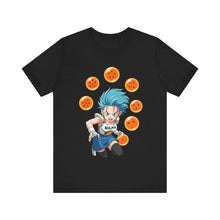Load image into Gallery viewer, Bulma DBZ Dragon Ball Z Graphic Tee Black