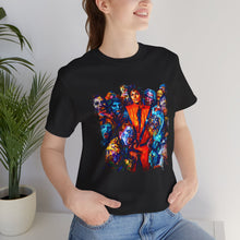 Load image into Gallery viewer, Michael Jackson Thriller Zombies – Artsy Paint Style Unisex Graphic Tee